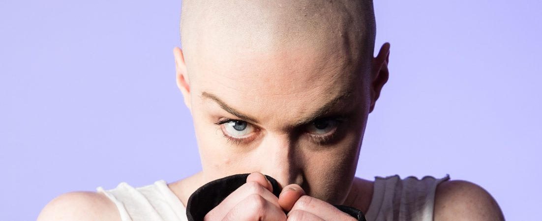 bald woman